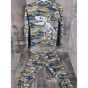 Boys Dinosaur Pajamas Top and Bottoms Boys Size 5T